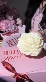 Flower scented Candel