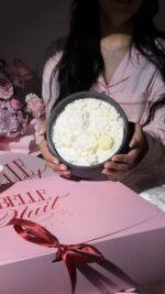 ⁦Flowers round scented Candel⁩ - الصورة ⁦2⁩
