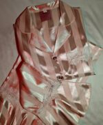 Pink Satin Pajama - Image 3