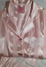 Pink Satin Pajama - Image 2