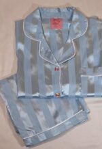 Blue Satin Pajama