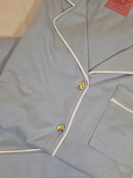 Light Blue Bambo Pajama