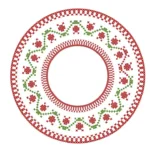 Floral Embroidery Hoop - Image 3