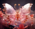 Crystal Butterfly Hair Clip