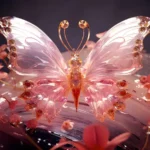 Crystal Butterfly Hair Clip