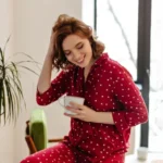 Belle Nuit Satin Pajama Set