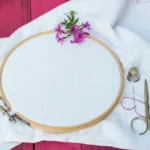 Floral Embroidery Hoop